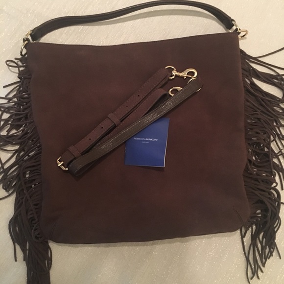 Rebecca Minkoff Handbags - Rebecca Minkoff Fringed Hobo/Shoulder Bag Rebecca Minkoff Handbags - Rebecca Minkoff Fringed Hobo/Shoulder Bag